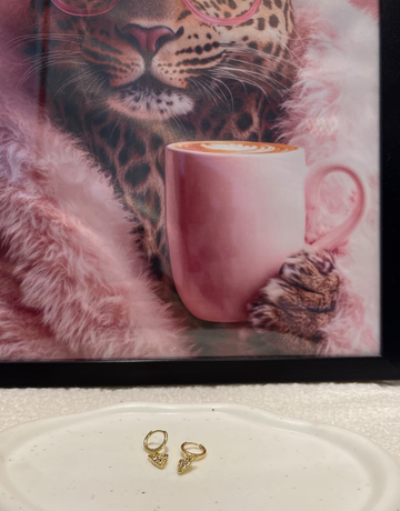 Panthera earrings