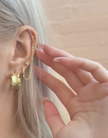 Amber earrings