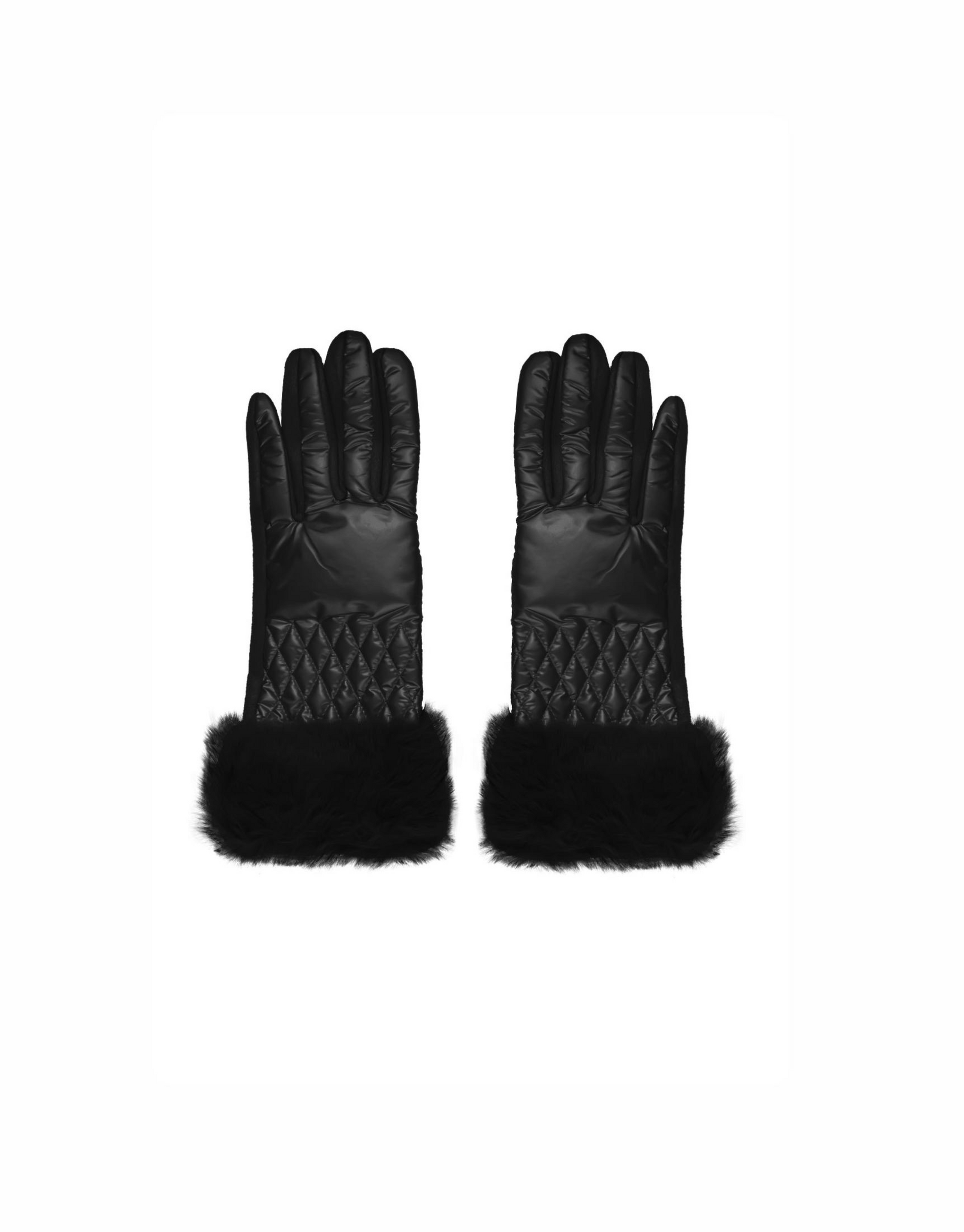 Skønne og varme handsker i faux fur med mønster.
Perfekte til de kolde årstider!
