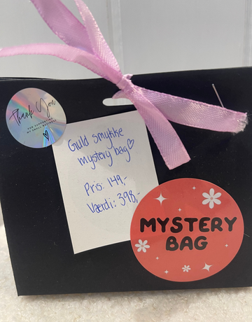 Smykke mystery bag, guld