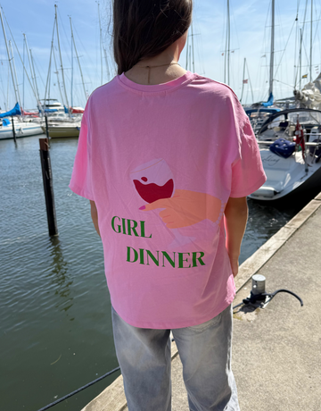 Girl dinner t-shirt