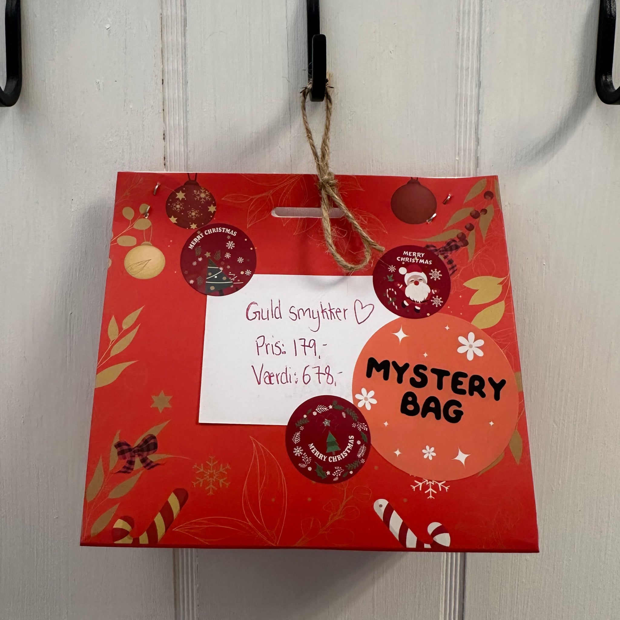 Mystery bag med guld smykker til kun 179,- men du får altså værdi for 678,-
