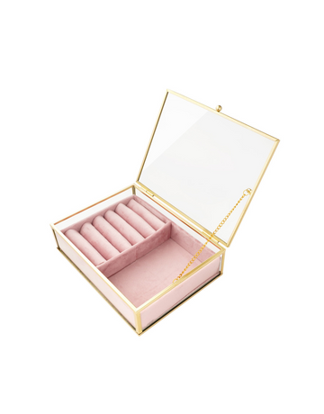 Jewelery box, velor