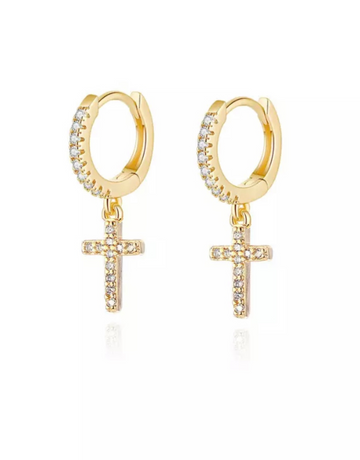 Cross earrings