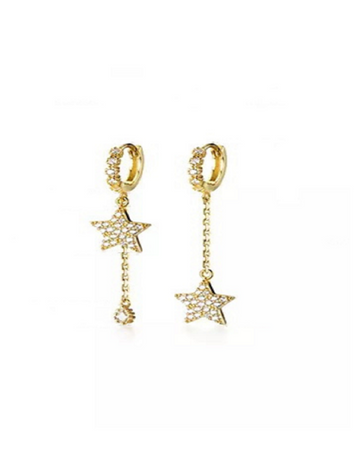 Alina earrings gold