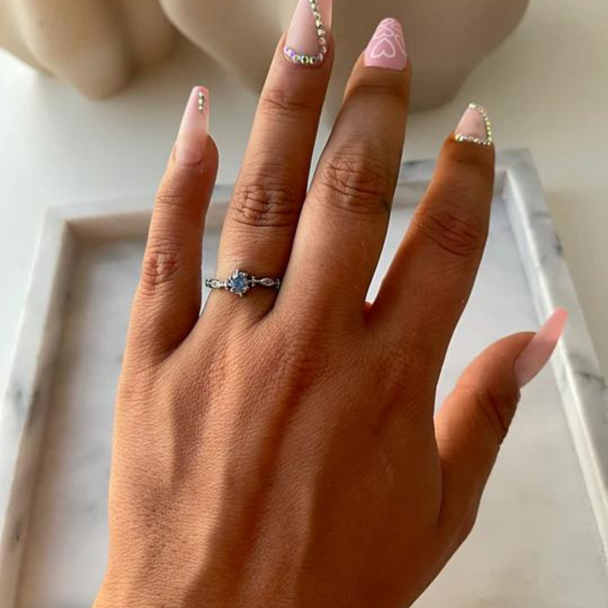 Malua ring in silver