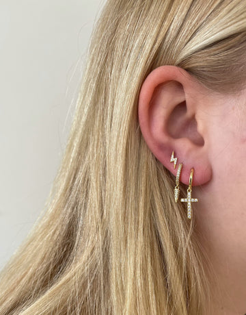 Cross earrings