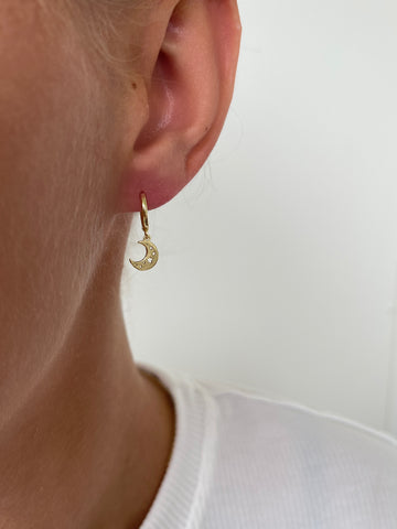 Nea moon earrings